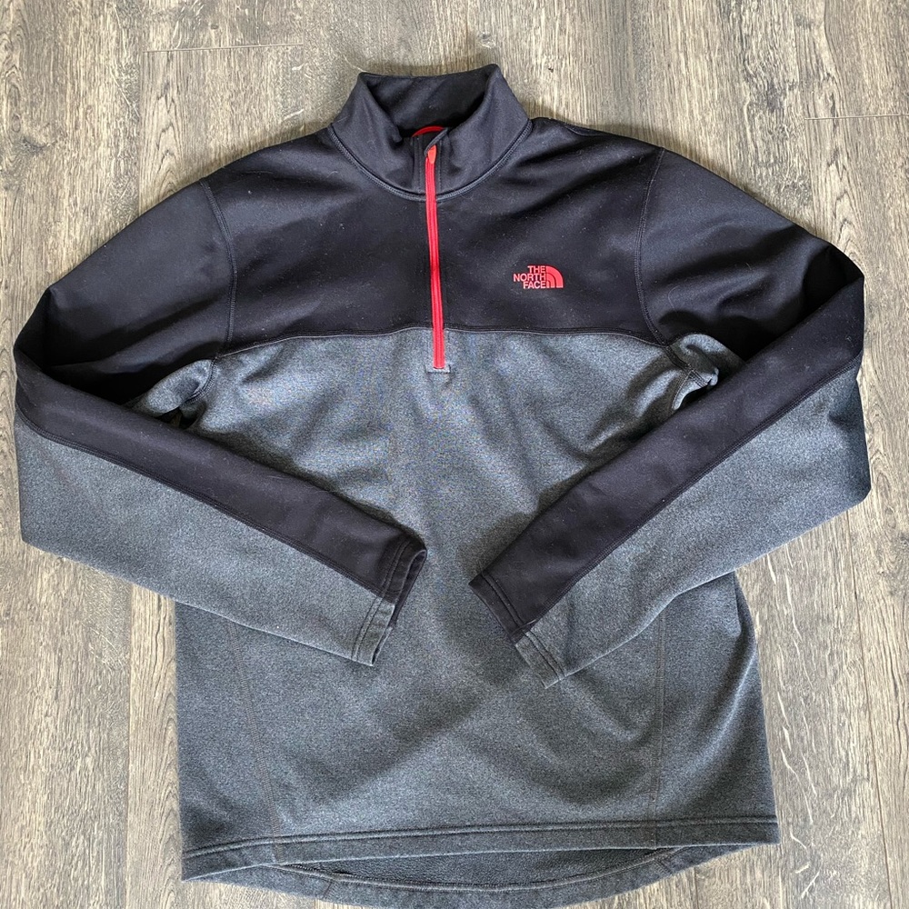 Men’s the north face 1/4 zip pullover